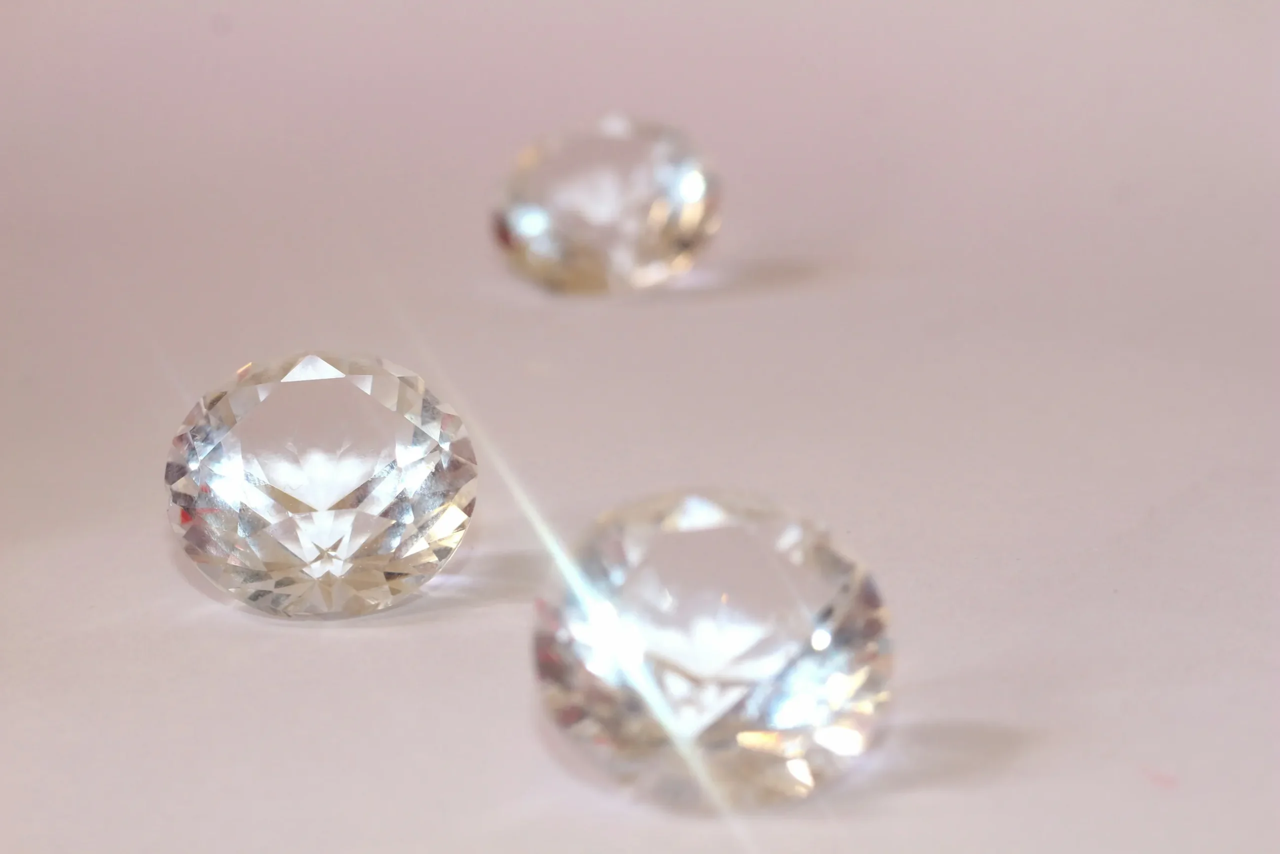 Diamantes en un tapete